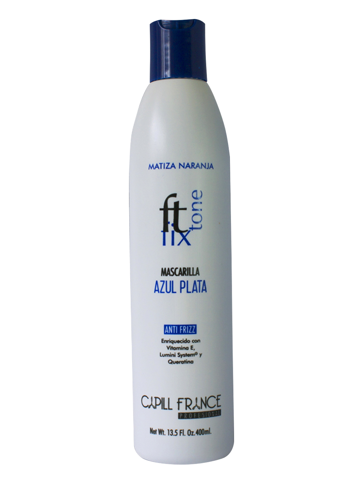 posibilidad Aplaudir desagradable Mascarilla Azul Plata 400ml - Capill France, productos para el cuidado del  cabello