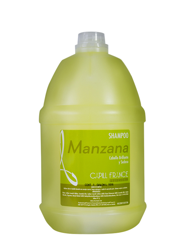 Shampoo Manzana Galón Capill France, productos para el