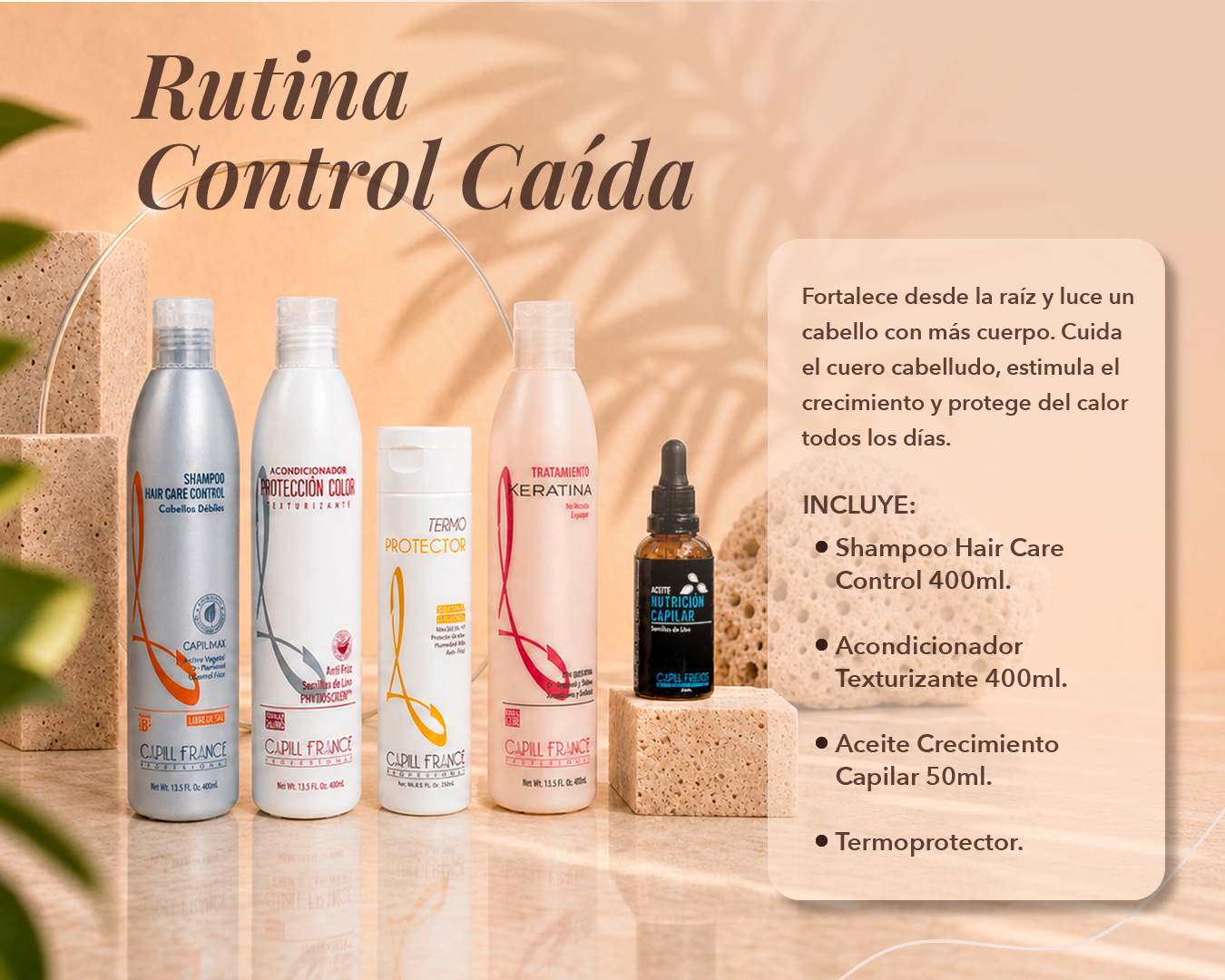 rutina control caída